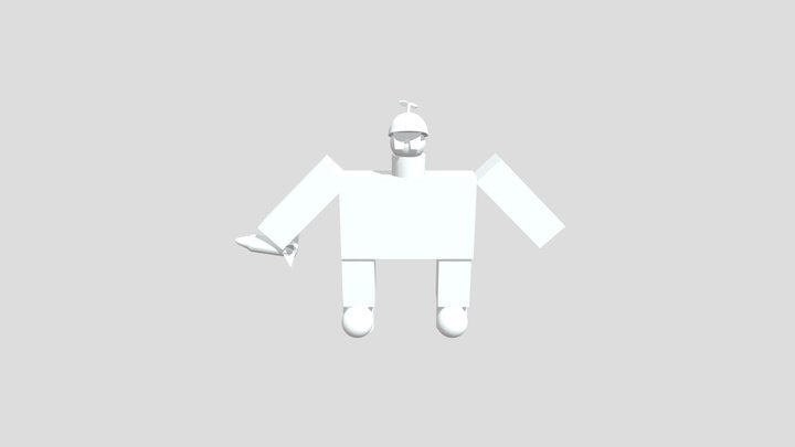 Robo dude 3D Model
