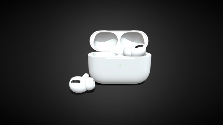 Apple Earpads 3D Model