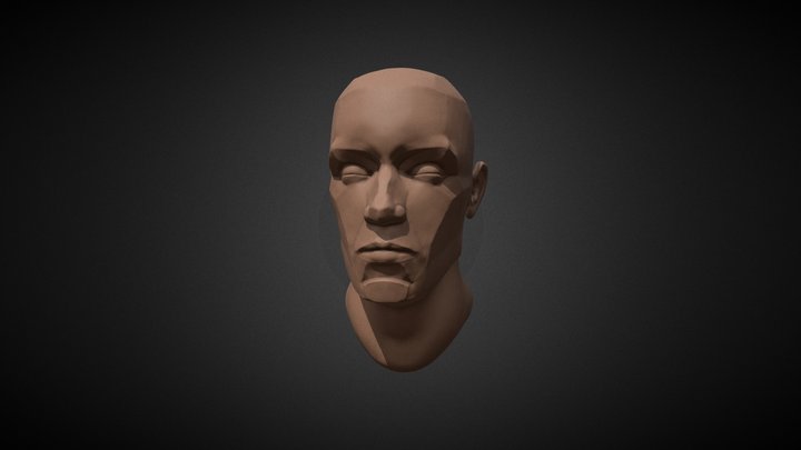 Base Head 3D Model