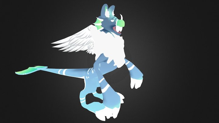 Fin-Tailed Isomara 3D Model