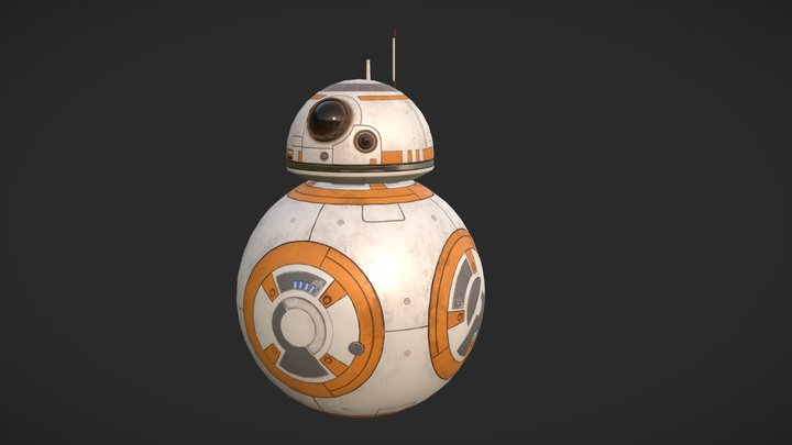 Star Wars - BB8 Droid 3D Model