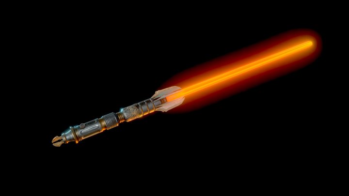 Lightsaber - Star Wars 3D Model
