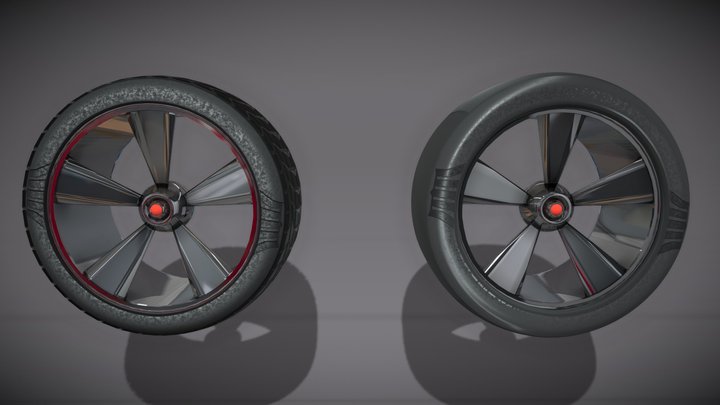 wheels 3D Model