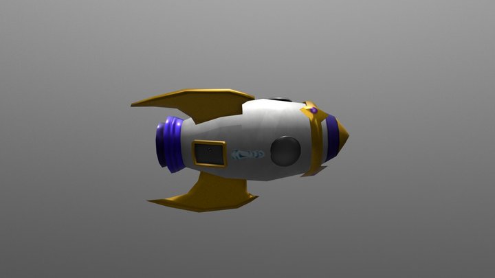 Rocket 3D Model