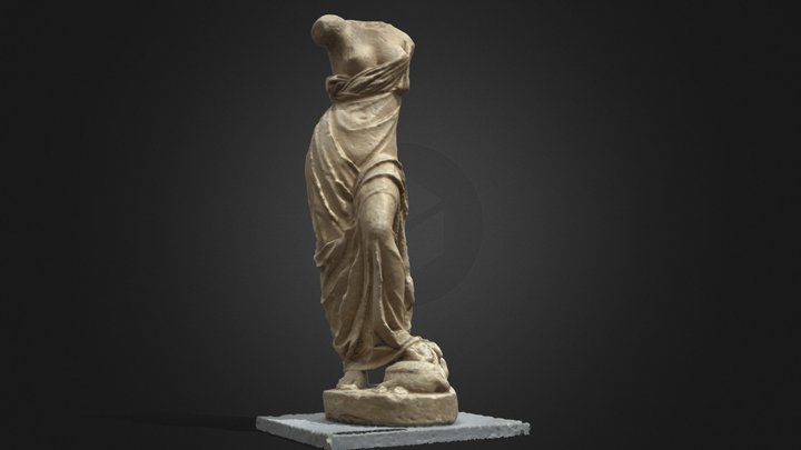 Ancient Greek Muse 3D Model