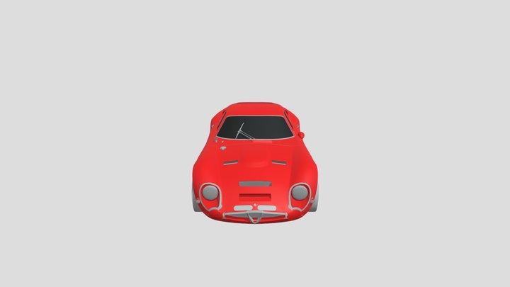 Alfa-Romeo Giulia TZ2 for 3D-printing.