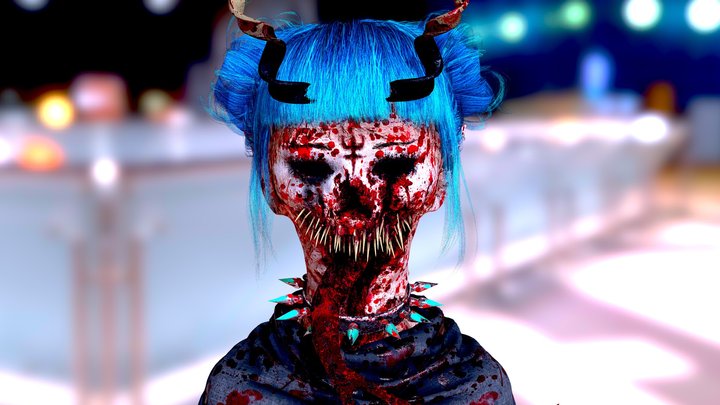 ⬇️ Succubus 3D Model