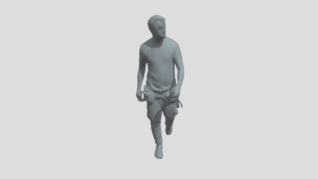Lowpoly Construction Worker