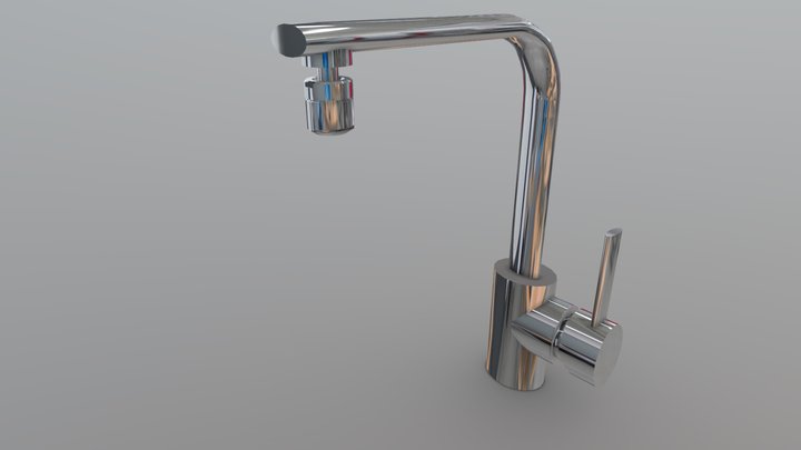 Misturador Monocomando Tigre Movee 3D Model