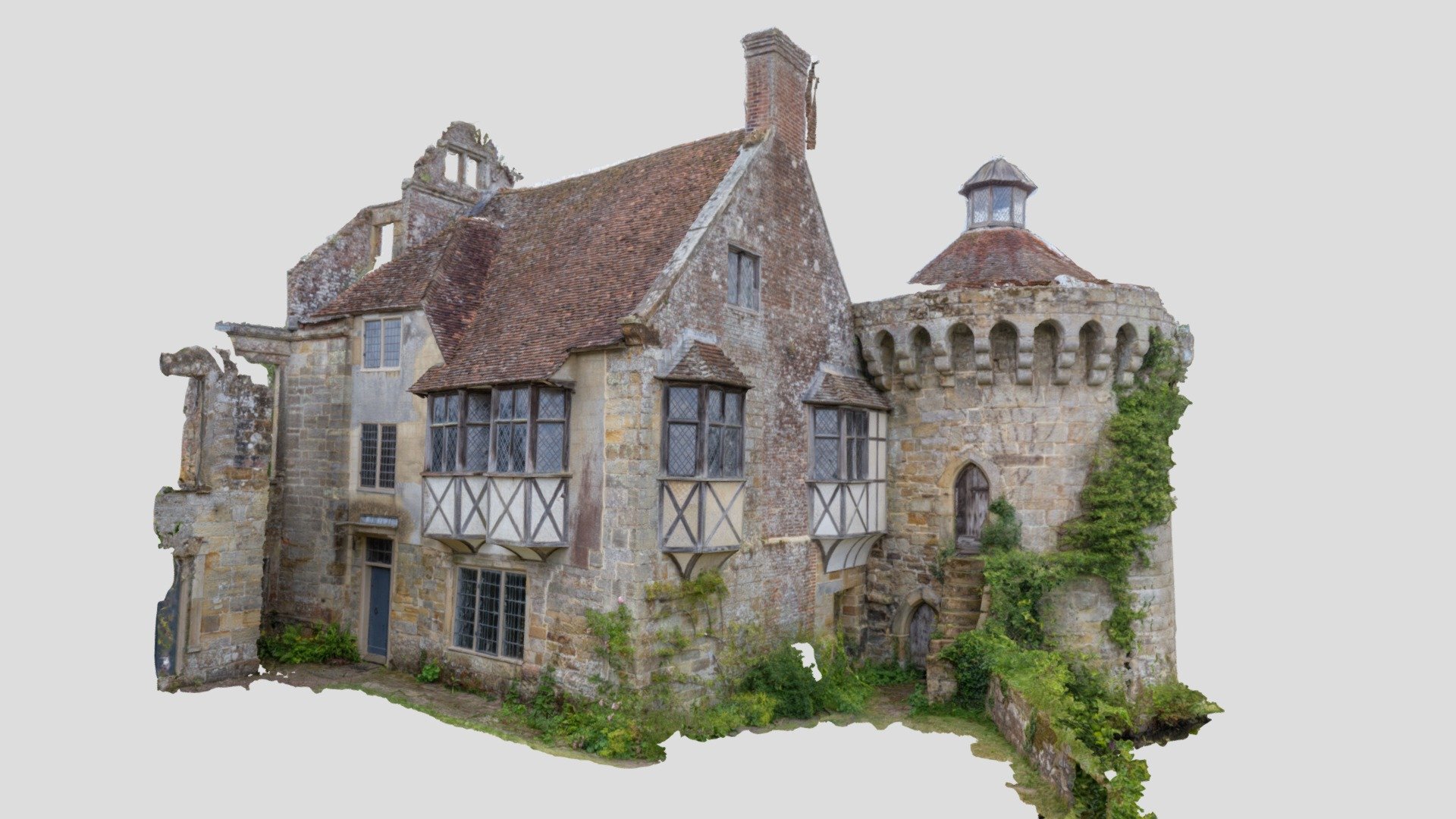 Old Scotney Castle scan