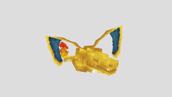 Charizard True Shiny (Hue Shift) 3D Model