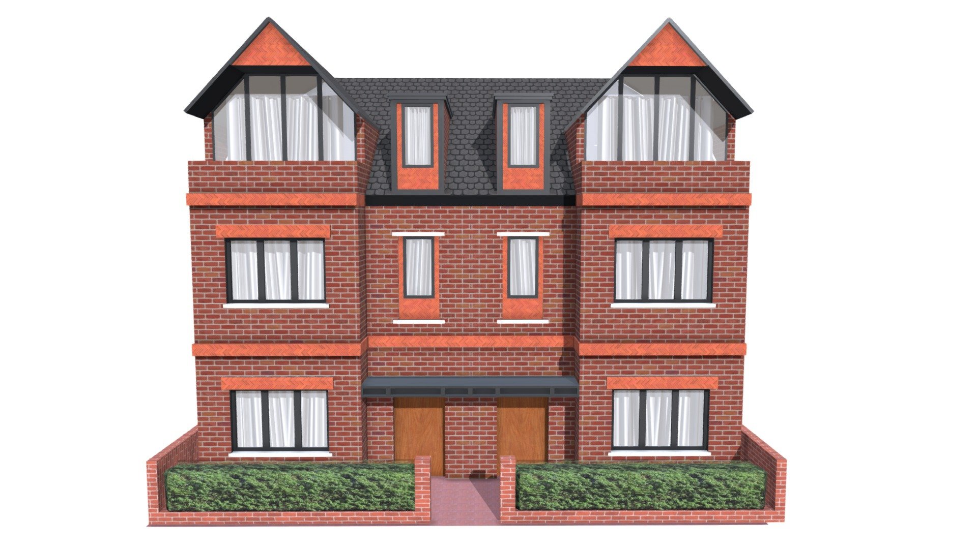 Trafford townhouse 3D model by Capita Place (capitaplace) [6441adb