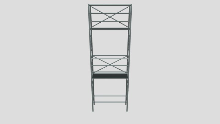Platform Scaffold Tower 3D Model