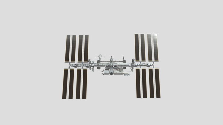 ISS Stationary 3D Model