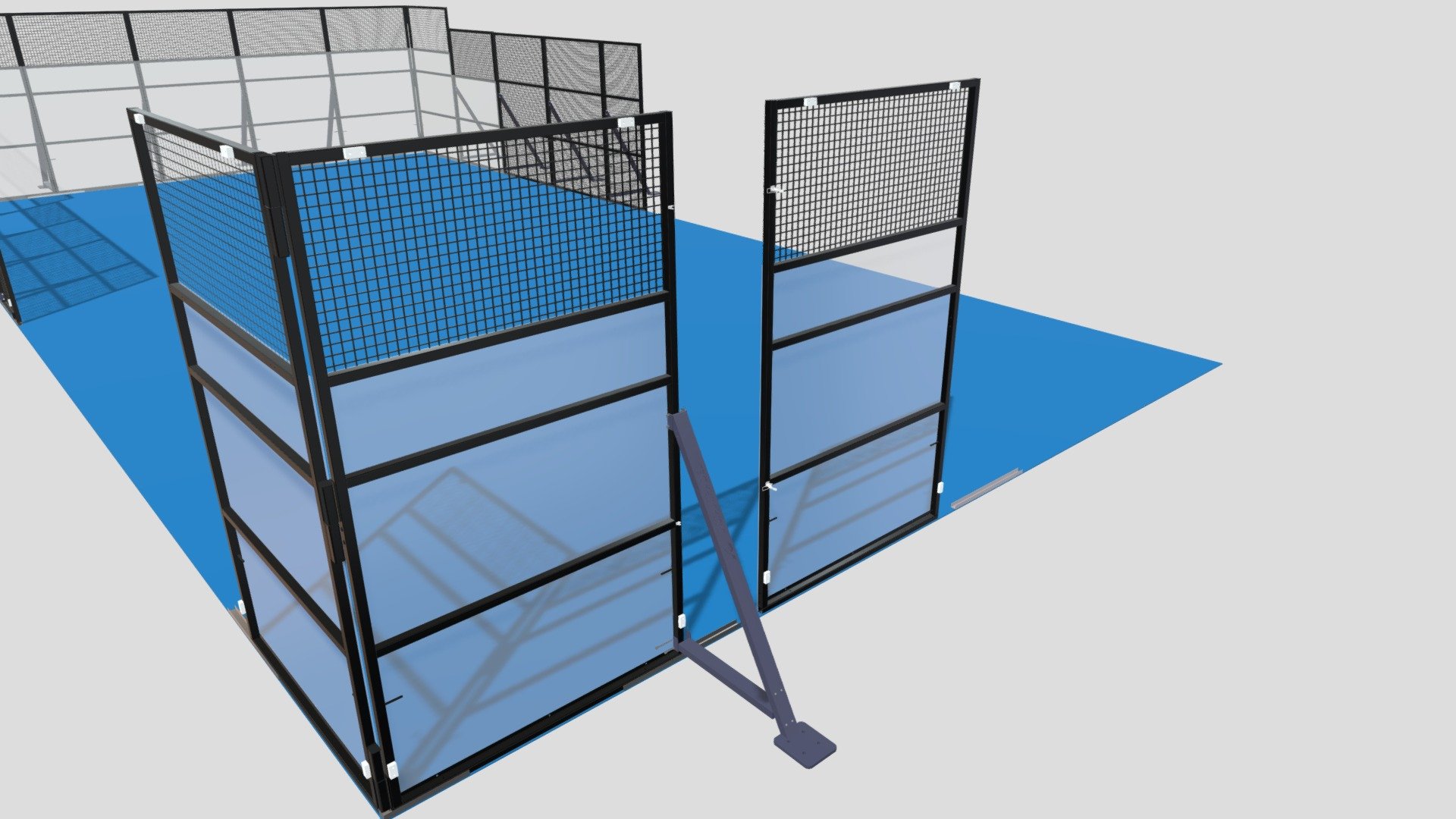 corner_rail_animation_42panal_in - 3D model by demolinks20 [6444419 ...