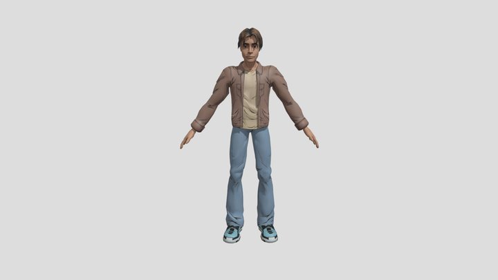 Ultimate Spider-Man Peter Parker 3D Model