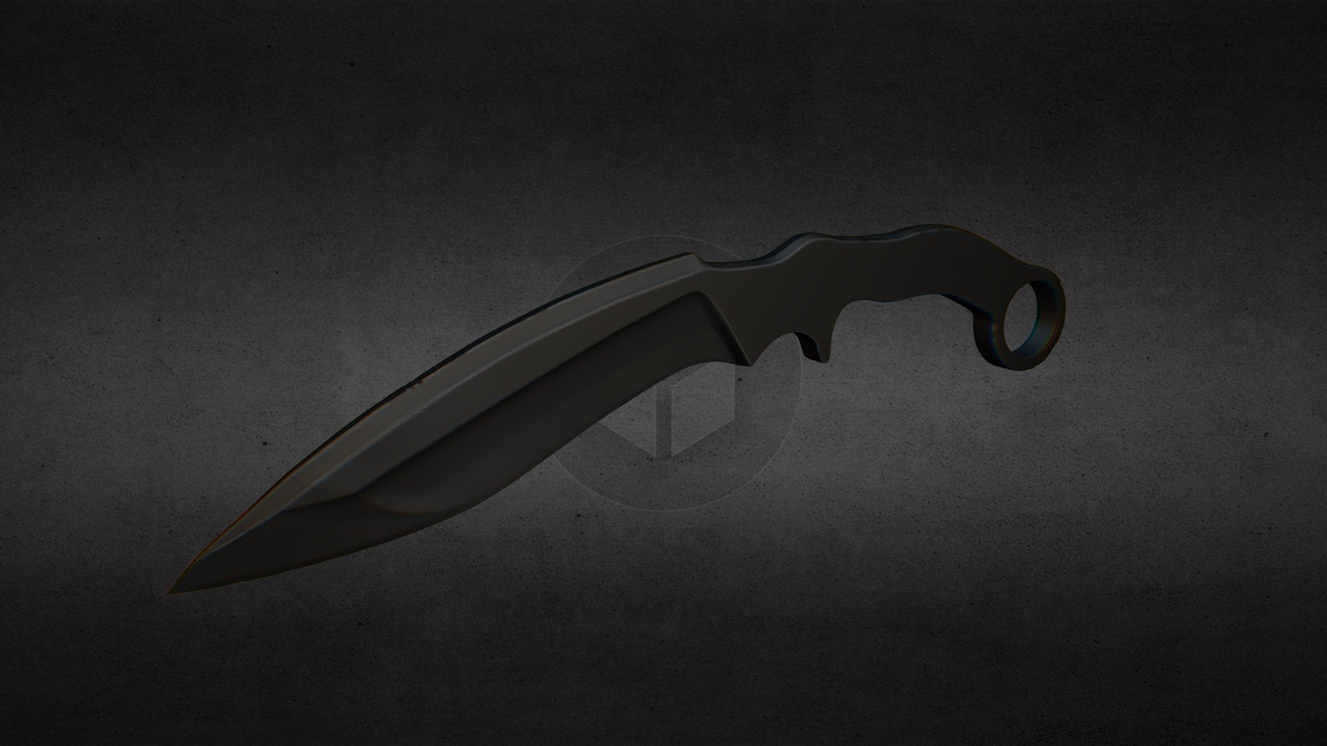 Kukri Knife - 3D model by abiigumilar [644522f] - Sketchfab
