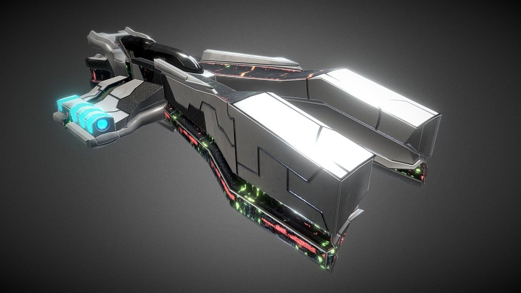 E_Ship - 3D model by LaVADraGoN [6445ee0] - Sketchfab