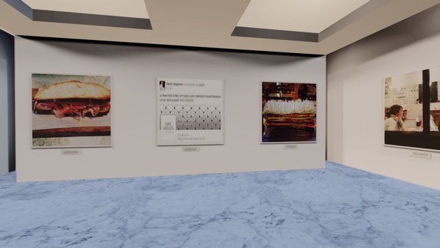 Instamuseum for @cafeurquiza 3D Model