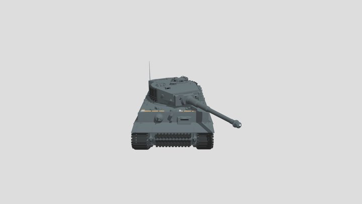 Tiger I E 3D Model