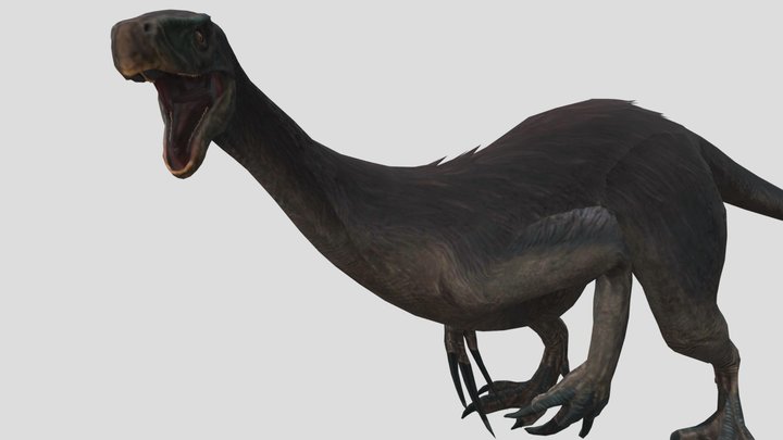 JWA Therizinosaurus – Kostenloses 3D-Modell STL