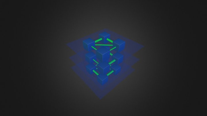 4x4x3 3D Model