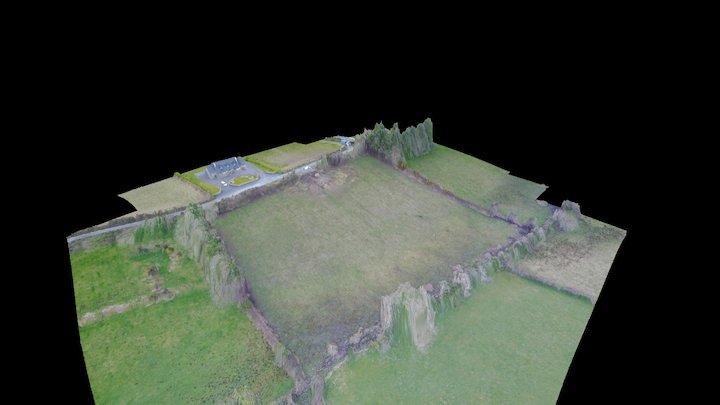 Drone Survey Manulla 3D Model
