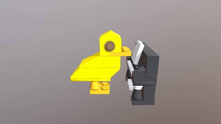 Duckpiano 3D Model