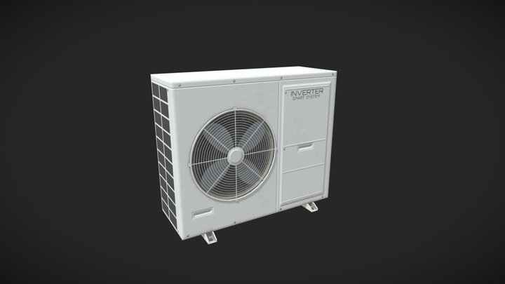 Rooftop Inverter game model 3D Model