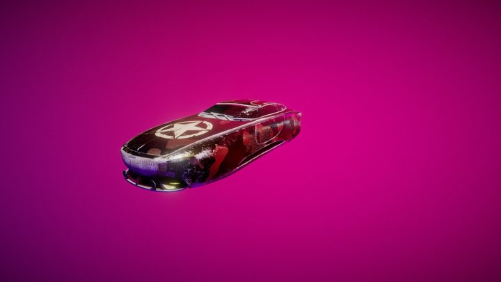 Hovercraft 3D Model