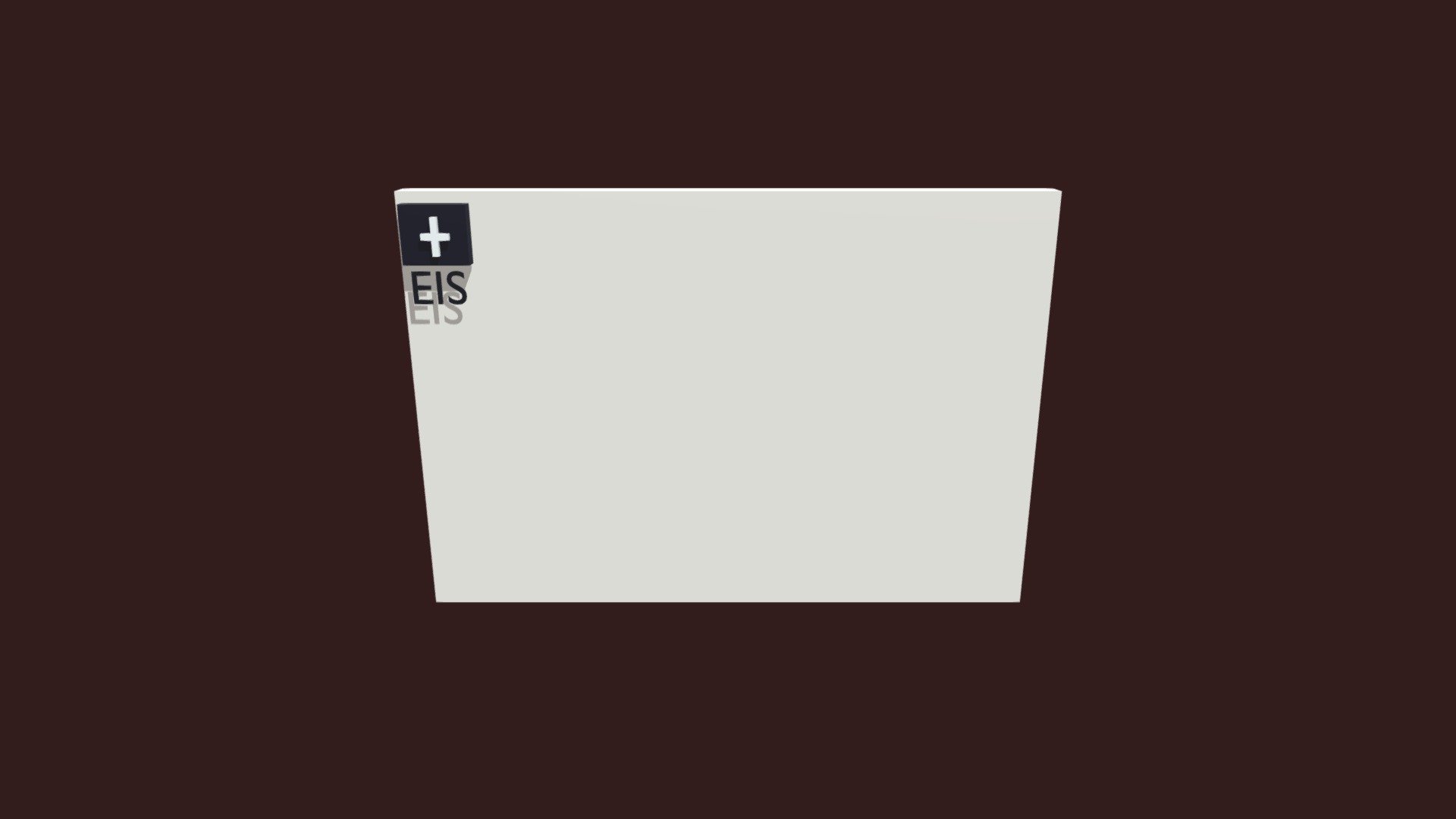 EIS LogoLarge Wall - 3D model by itsmiguel [6449e27] - Sketchfab