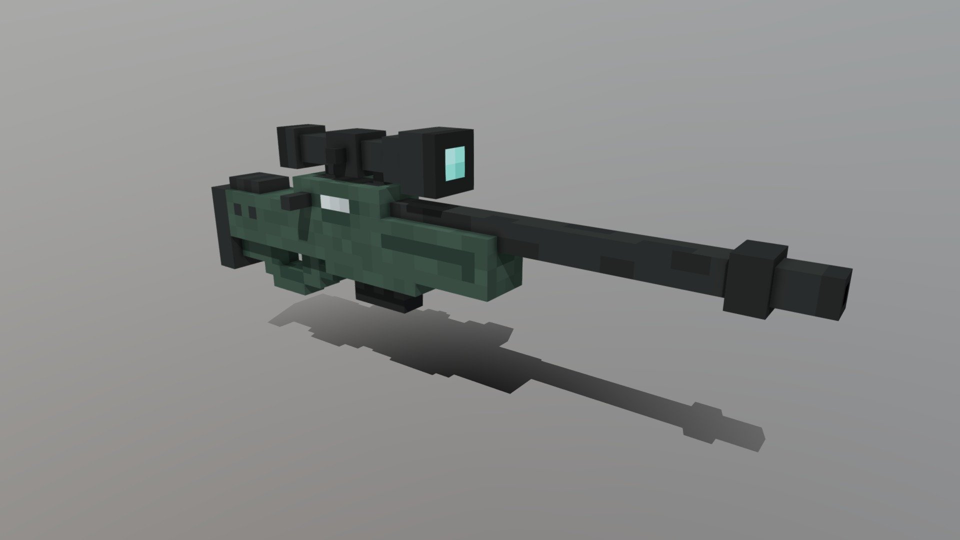 Minecraft - L96 AWP Sniper Rifle - 3D model by Mr.Chilly [644a23c ...