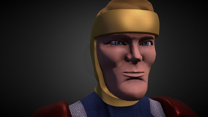 Space King Model 3D Model