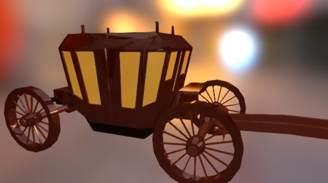 Carriage, 3D Model
