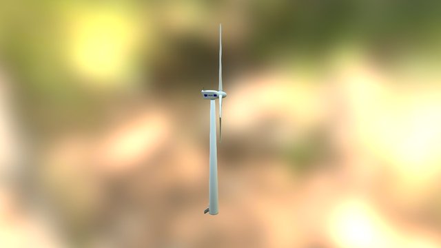 Wind Turbin 3D Model