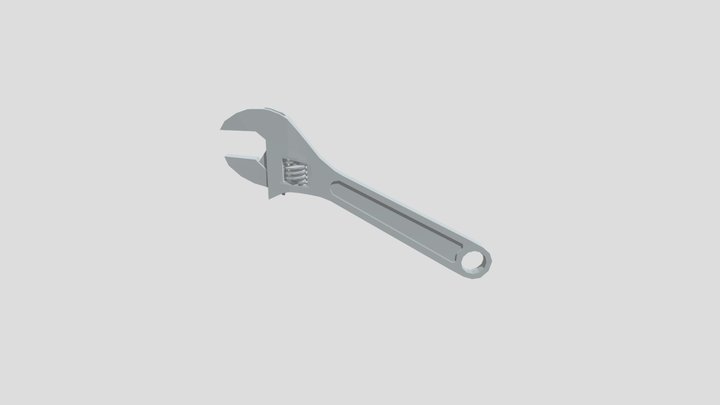 A Wrench 3D Model