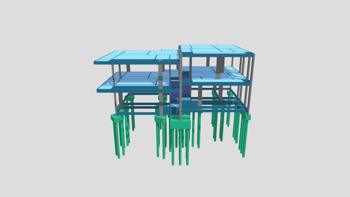 Sobrado 1 E 2 3D Model