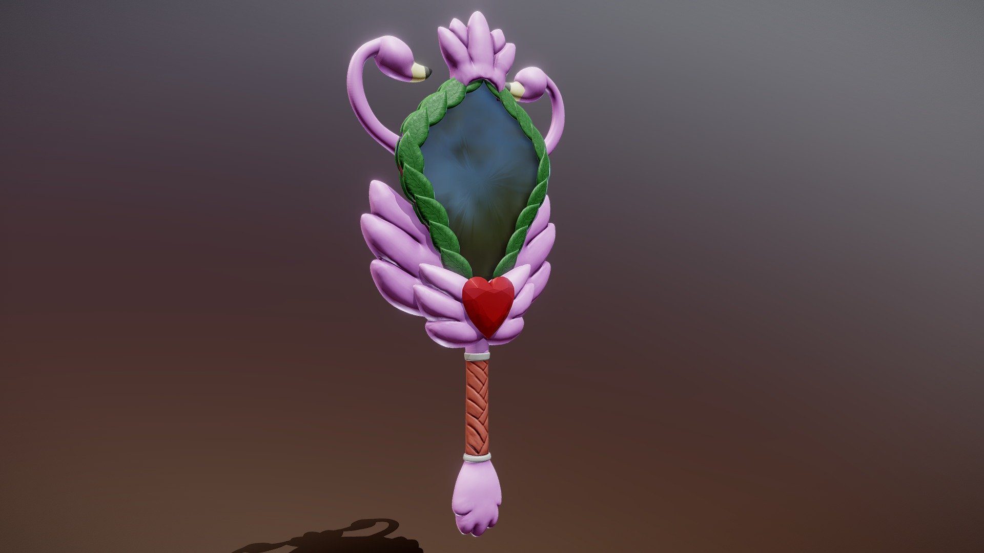 Flamingo Hand Mirror [Free Download]