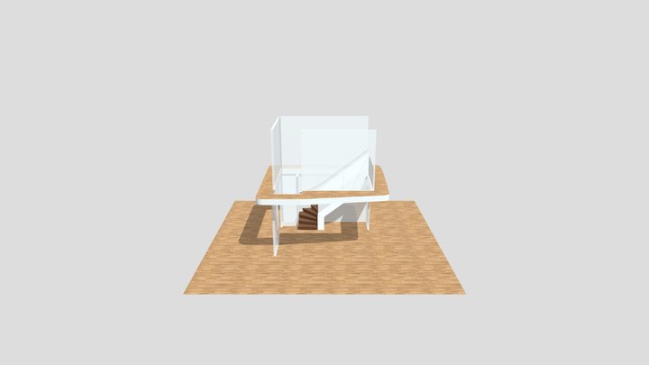 2023152 met zichtboom 3D Model