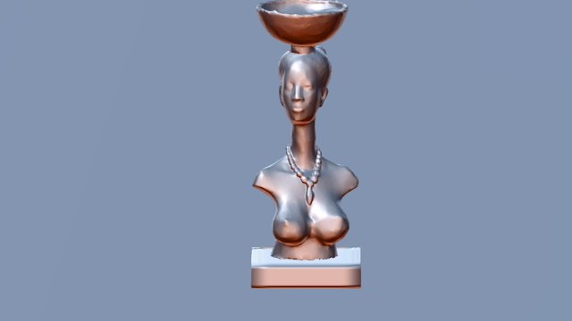 Keramikfrau 3D Model