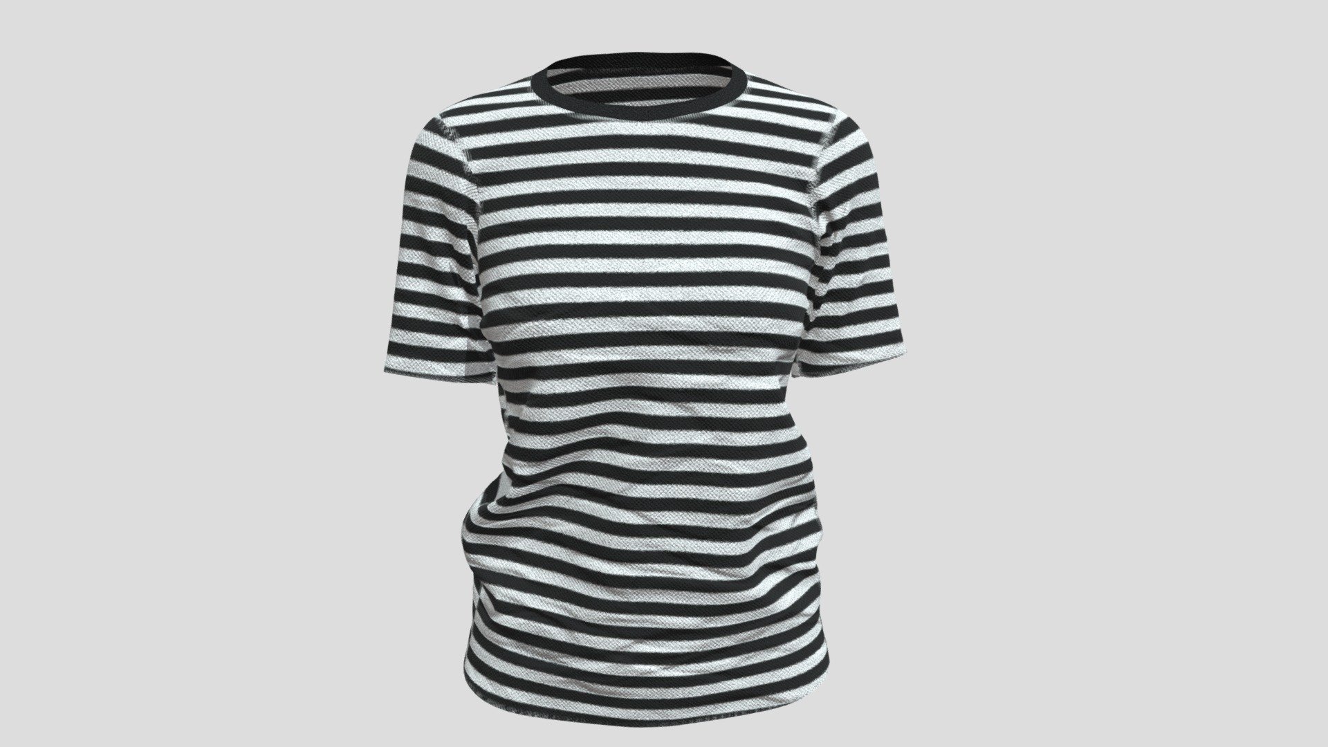 t-shirt with stripes 4k textures