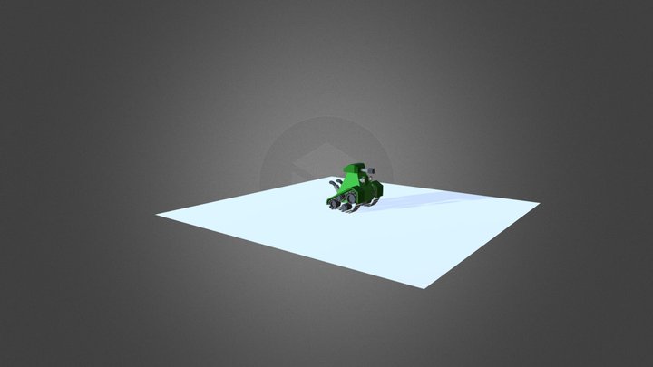 Tanker 3D Model