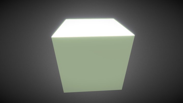 Cube Test 3D Model