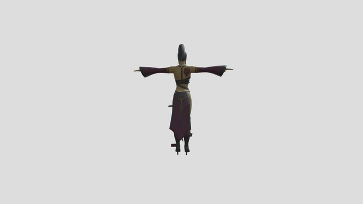 mortal_kombat_2011_-_mileena_alternate_costume 3D Model