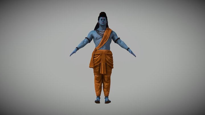 Hindu+deity+3d+model 3D Model