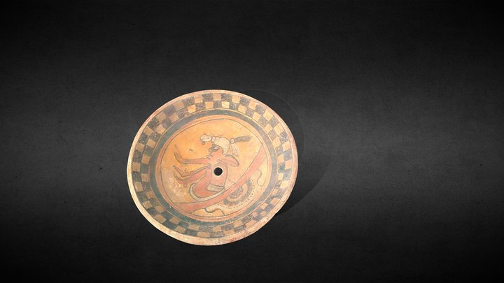 Cuenco con Anciano 3D Model