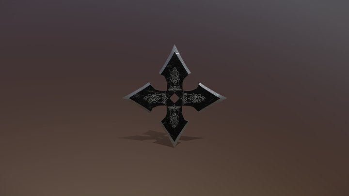 Shuriken3 3D Model