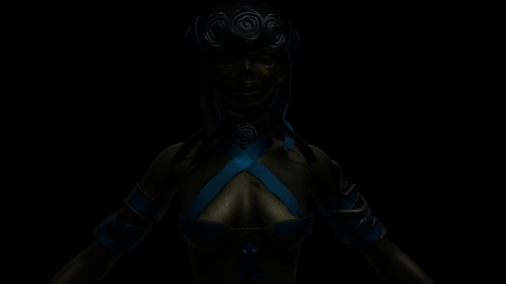ミイラの発作 3D Model