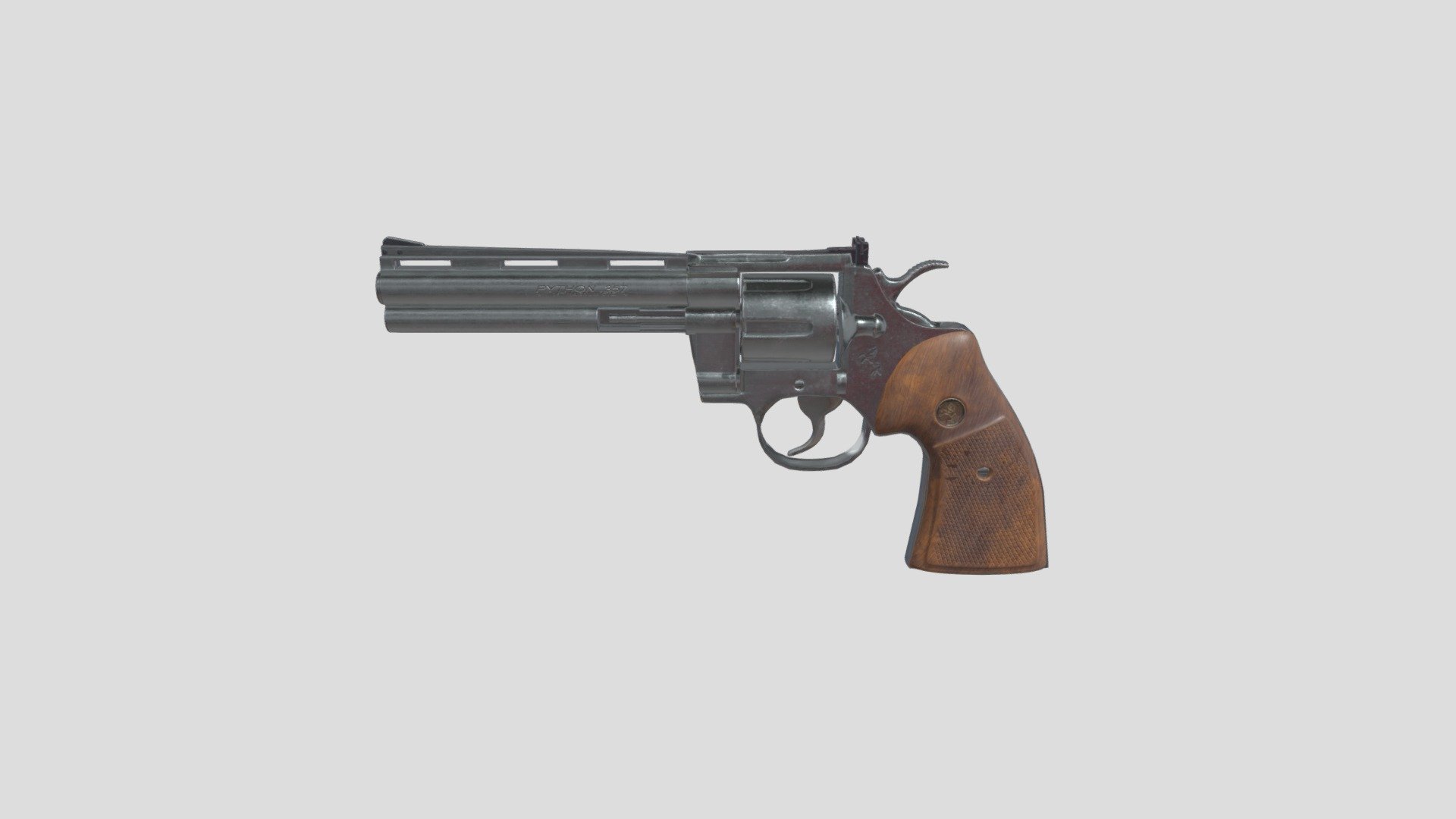 Colt Python - 3D model by Kevlam [6453820] - Sketchfab