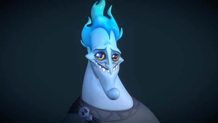 Cute Hades 3D Model